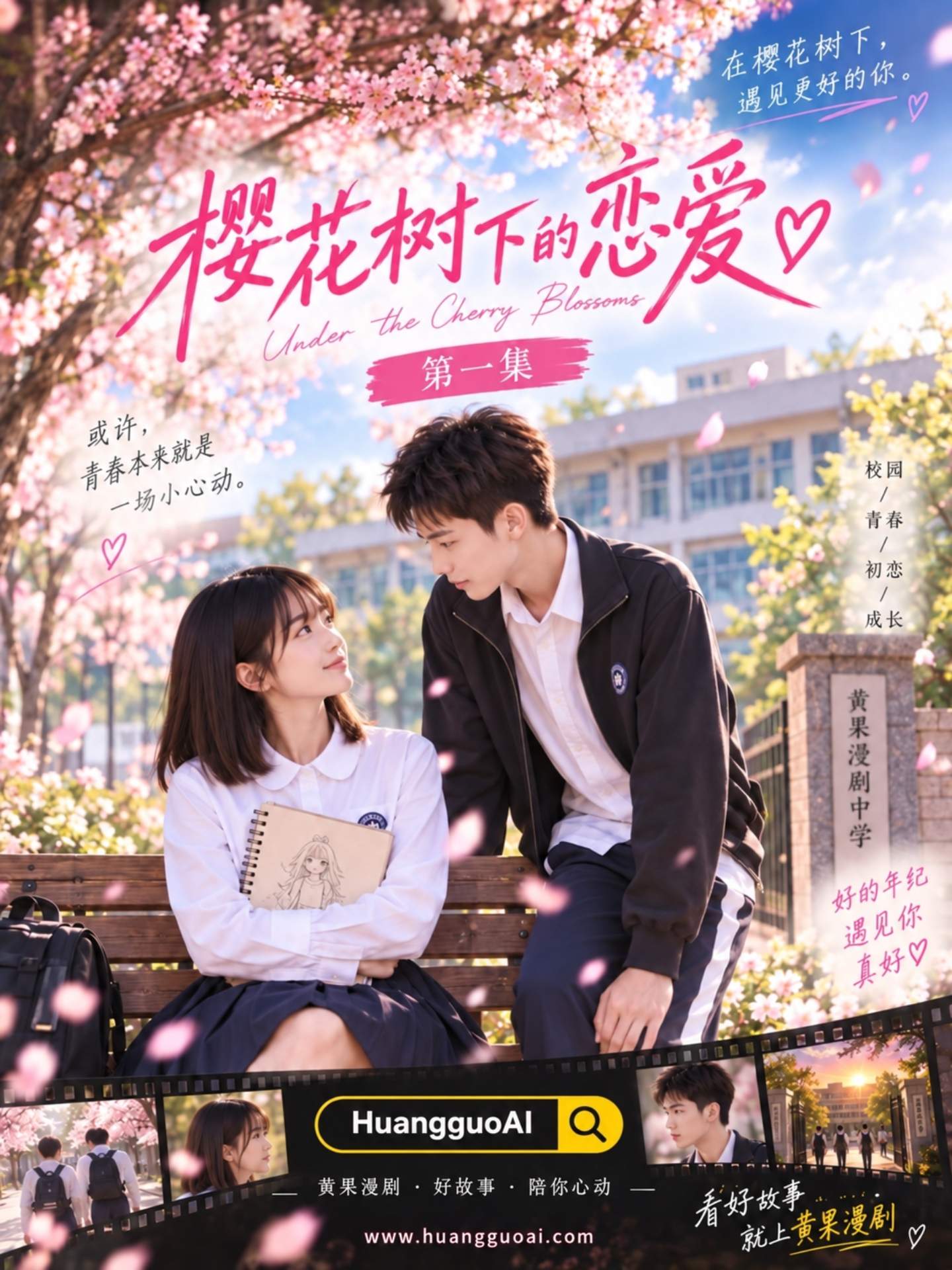 成人短剧：樱花树下的恋爱
