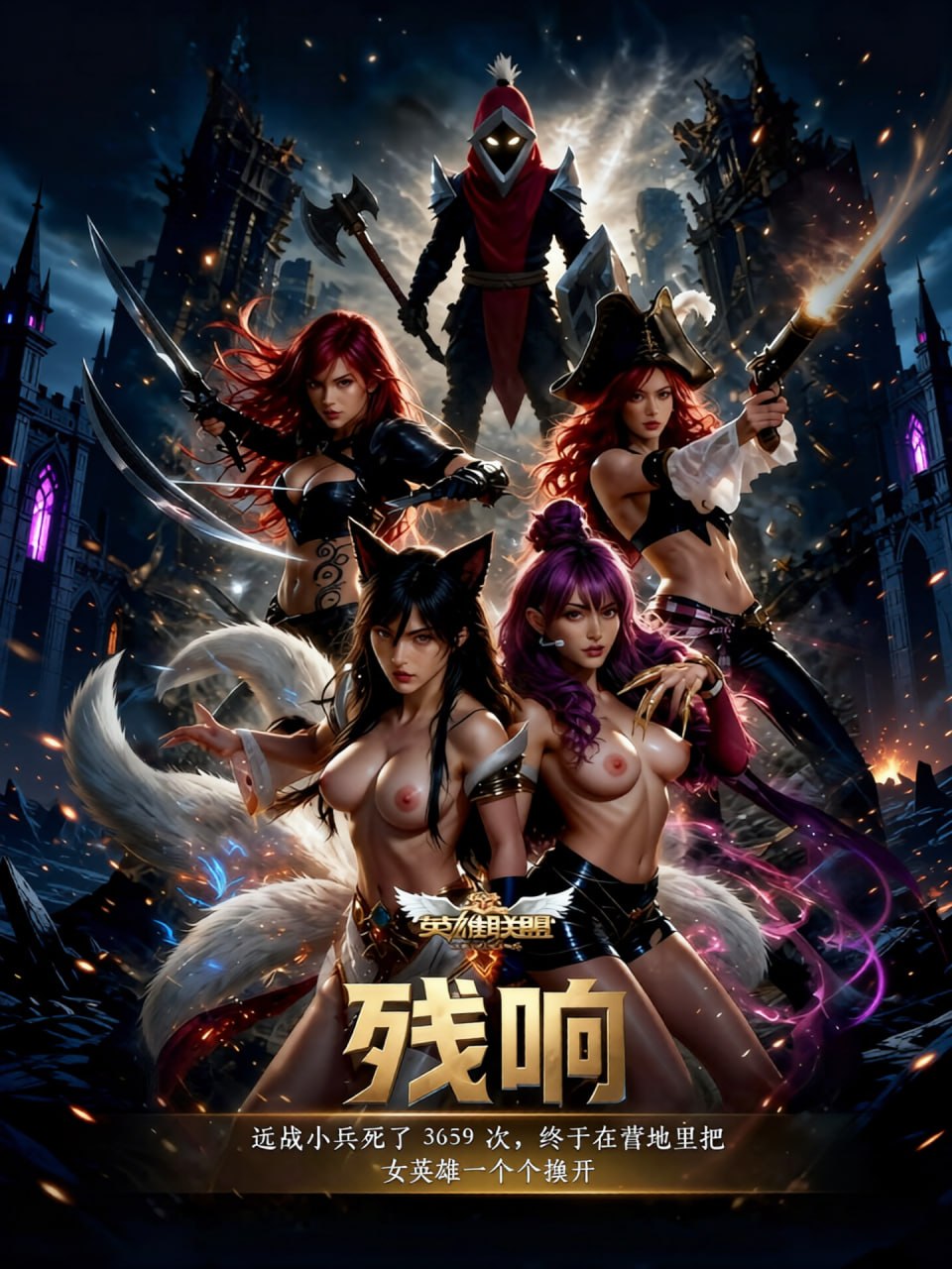 成人短剧：英雄联盟
